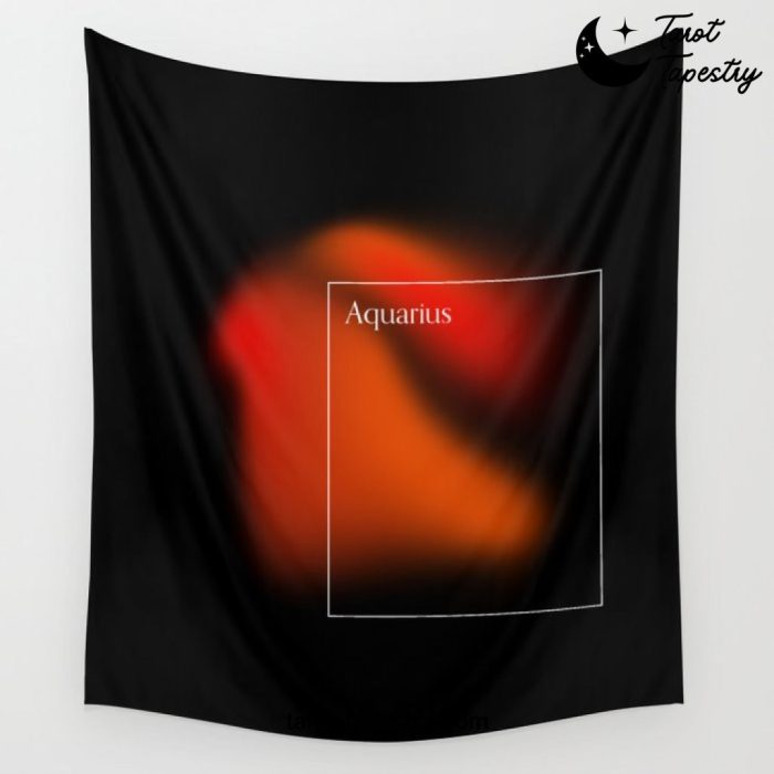 Aquarius â€¢ Black Hole Wall Tapestry Offical Tarot Tapestries Merch