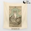 Aquarius Cat Wall Tapestry Offical Tarot Tapestries Merch