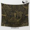 Art Deco Golden Dragonflies Wall Tapestry Offical Tarot Tapestries Merch