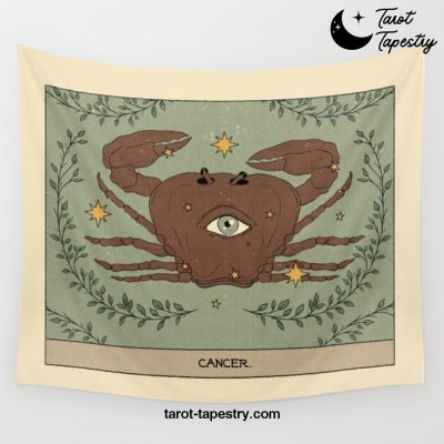 Cancer Wall Tapestry Offical Tarot Tapestries Merch