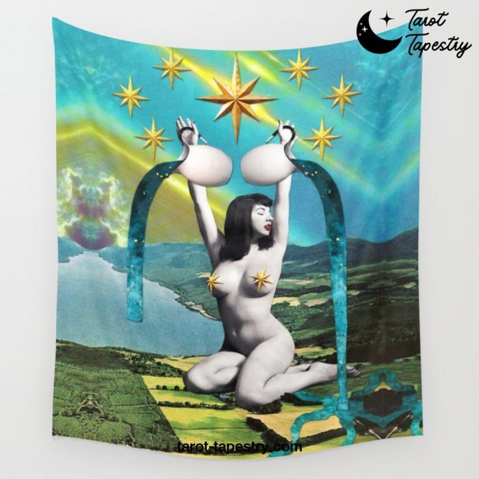 Divination Tarot: Star Wall Tapestry Offical Tarot Tapestries Merch