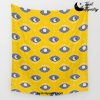 Evil Eye Yellow Wall Tapestry Offical Tarot Tapestries Merch