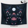 Folk Moon Art Wall Tapestry Offical Tarot Tapestries Merch