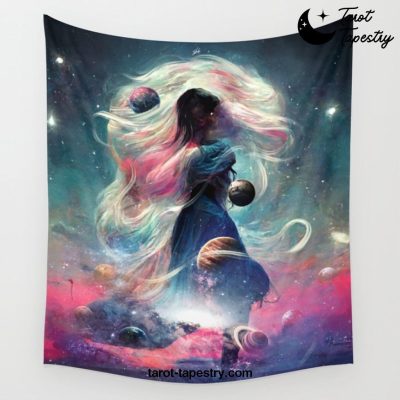 Hair of fantasy. Wall Tapestry Offical Tarot Tapestries Merch