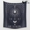 Le Soleil or The Sun Tarot Wall Tapestry Offical Tarot Tapestries Merch