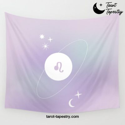 Leo Gradient Wall Tapestry Offical Tarot Tapestries Merch