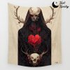 Love & Death Wall Tapestry Offical Tarot Tapestries Merch