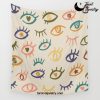 Mystical Eyes Wall Tapestry Offical Tarot Tapestries Merch