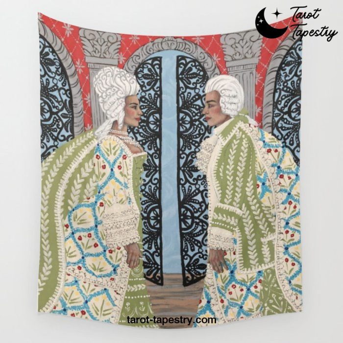 Partnership Harmony Choices Wall Tapestry Offical Tarot Tapestries Merch