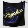 Psychic Moon Neon Sign Wall Tapestry Offical Tarot Tapestries Merch