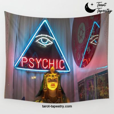 PSYCHIC Wall Tapestry Offical Tarot Tapestries Merch