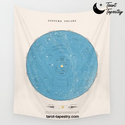 Sistema Solare Wall Tapestry Offical Tarot Tapestries Merch