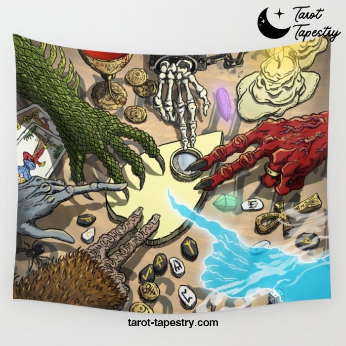 Spirit Board Monster! Wall Tapestry Offical Tarot Tapestries Merch