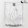 Stage 3 of Grief: Bargaining Wall Tapestry Offical Tarot Tapestries Merch