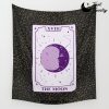 Tarot Card- The moon Wall Tapestry Offical Tarot Tapestries Merch