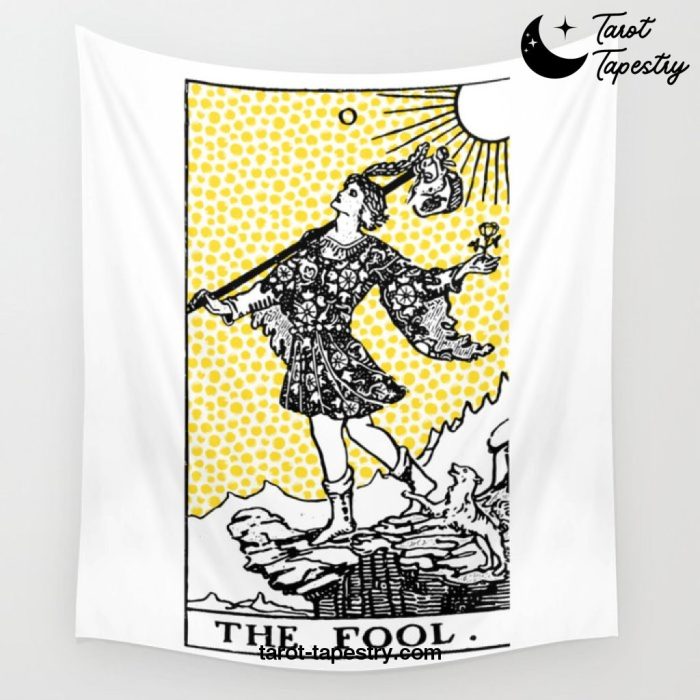 Tarot - The Fool Wall Tapestry Offical Tarot Tapestries Merch