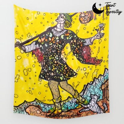 The Fool Wall Tapestry Offical Tarot Tapestries Merch