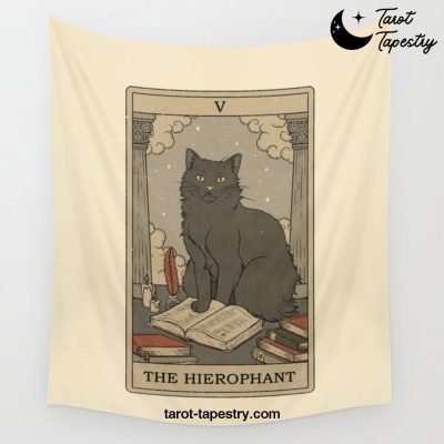 The Hierophant Wall Tapestry Offical Tarot Tapestries Merch