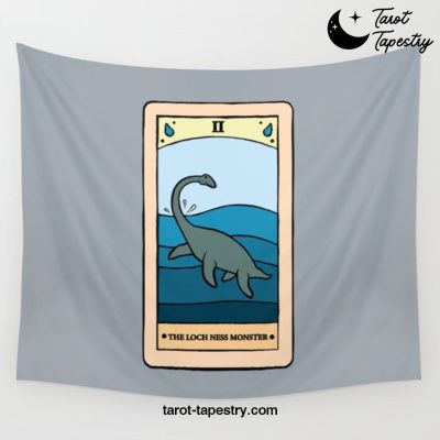 The Loch Ness Monster - Cryptid Tarot Card Wall Tapestry Offical Tarot Tapestries Merch