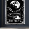 The Moon Tarot Card Wall Tapestry